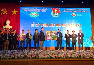 Đoàn TNCS Hồ Chí Minh Công ty cổ phần Nhựa Thiếu niên Tiền Phong và Tổng công ty Đầu tư và Kinh doanh vốn Nhà nước SCIC tổ chức Lễ kỷ niệm 85 năm thành lập Đoàn TNCS Hồ Chí Minh.
